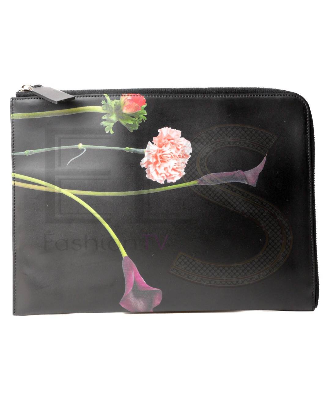 Valentino Clutch MM Peony Black – Excellent Collectors Edition