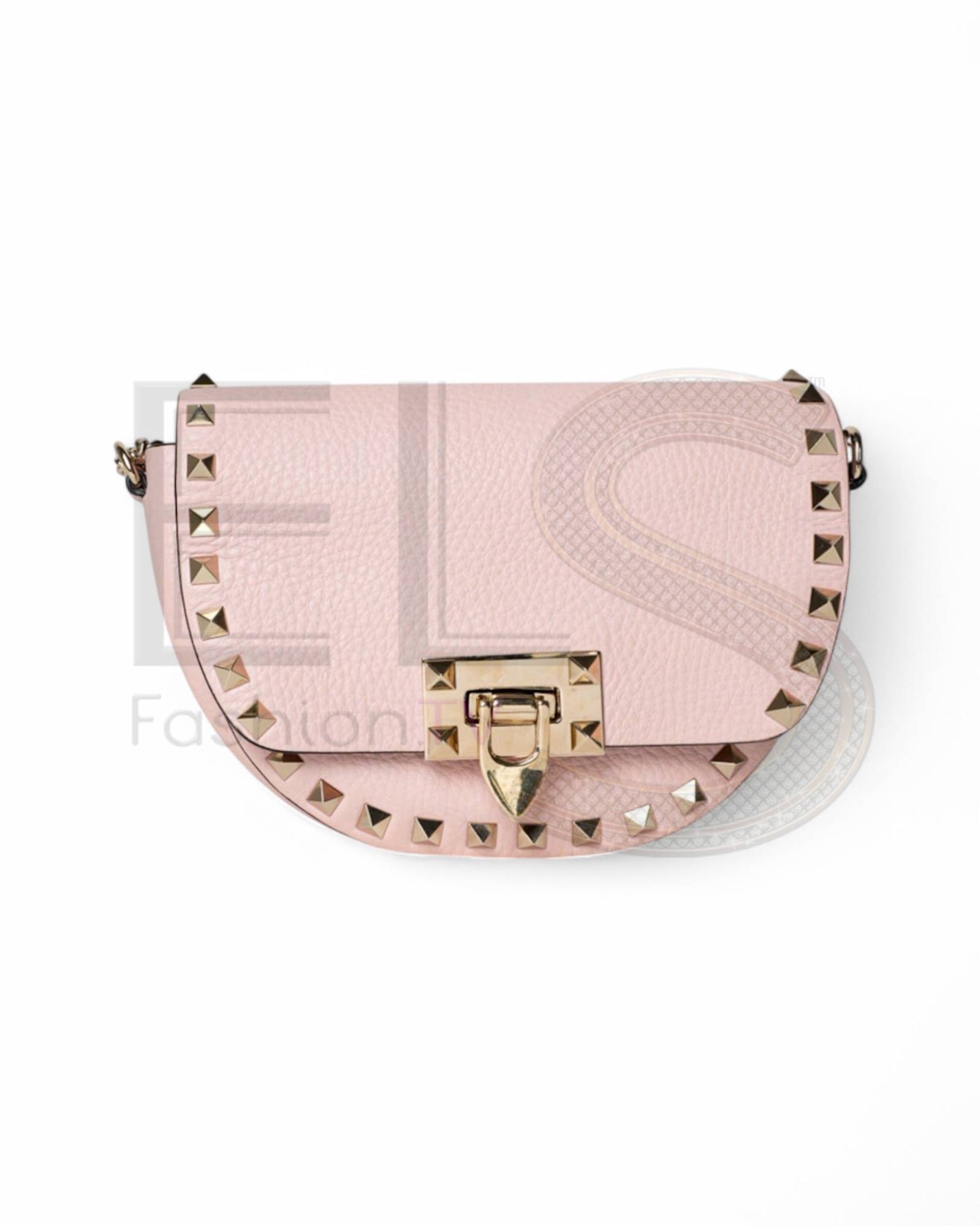 Valentino Rockstud Saddle Small Pink – Excellent Collectors Edition