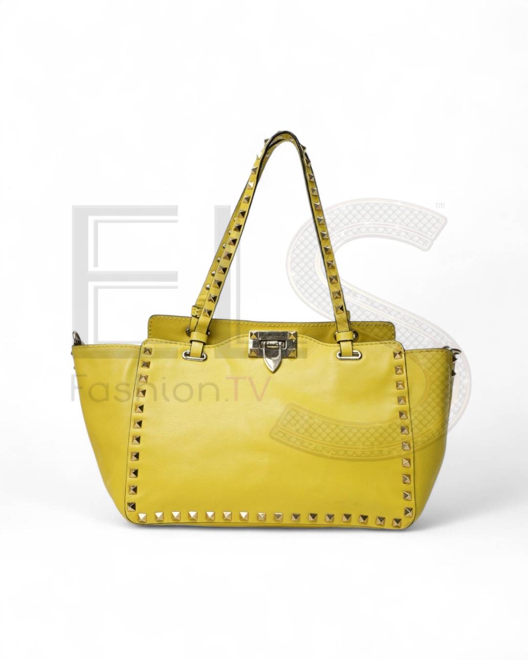 Valentino Rockstud Shopper Small Yellow – Good Collectors Edition